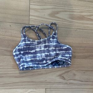 Athleta girl bikini top multicolored/double sided